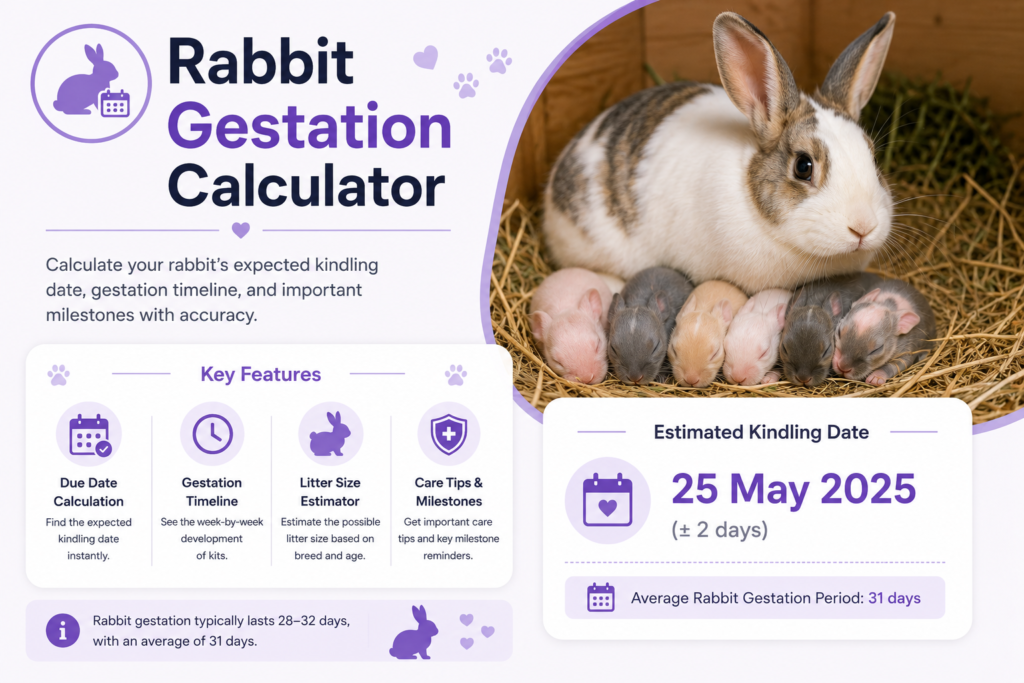 Rabbit Gestation Calculator
