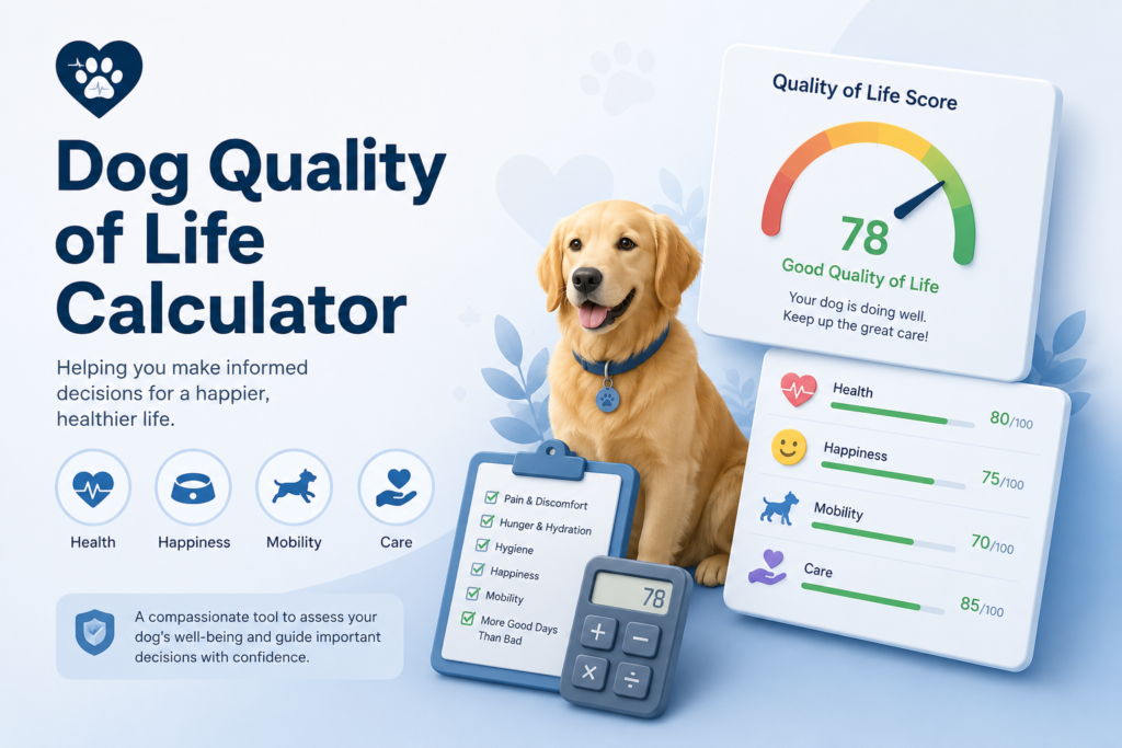 Dog Quality of Life Calculator