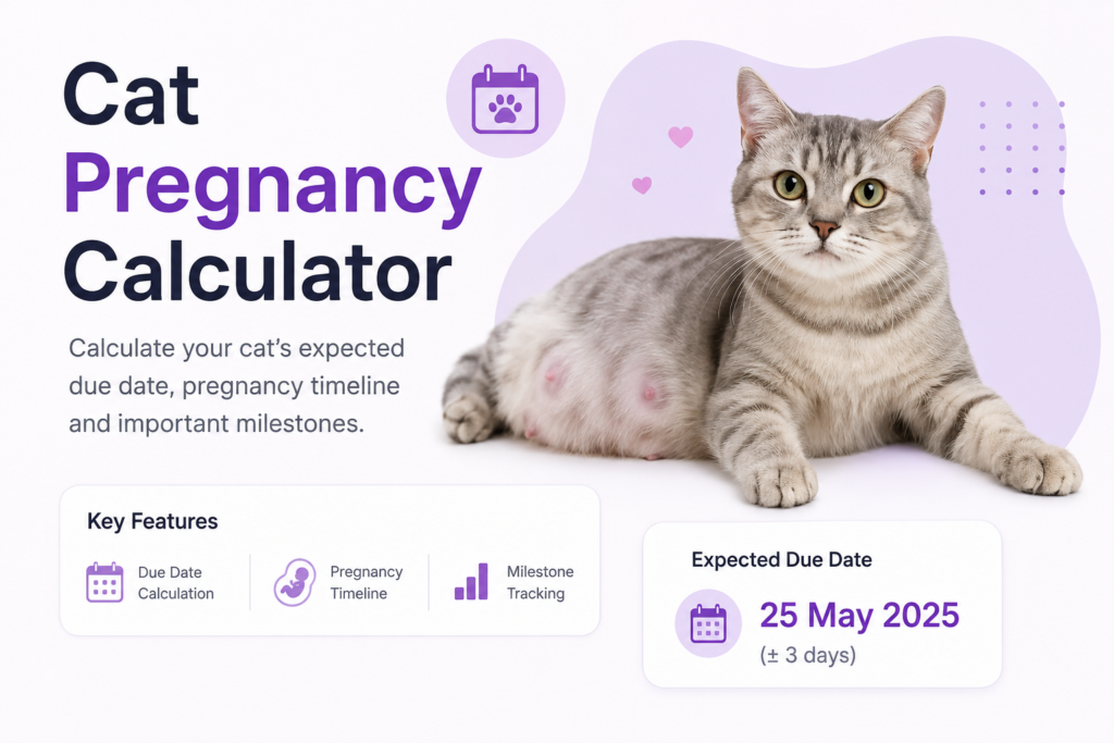 Cat Pregnancy Calculator