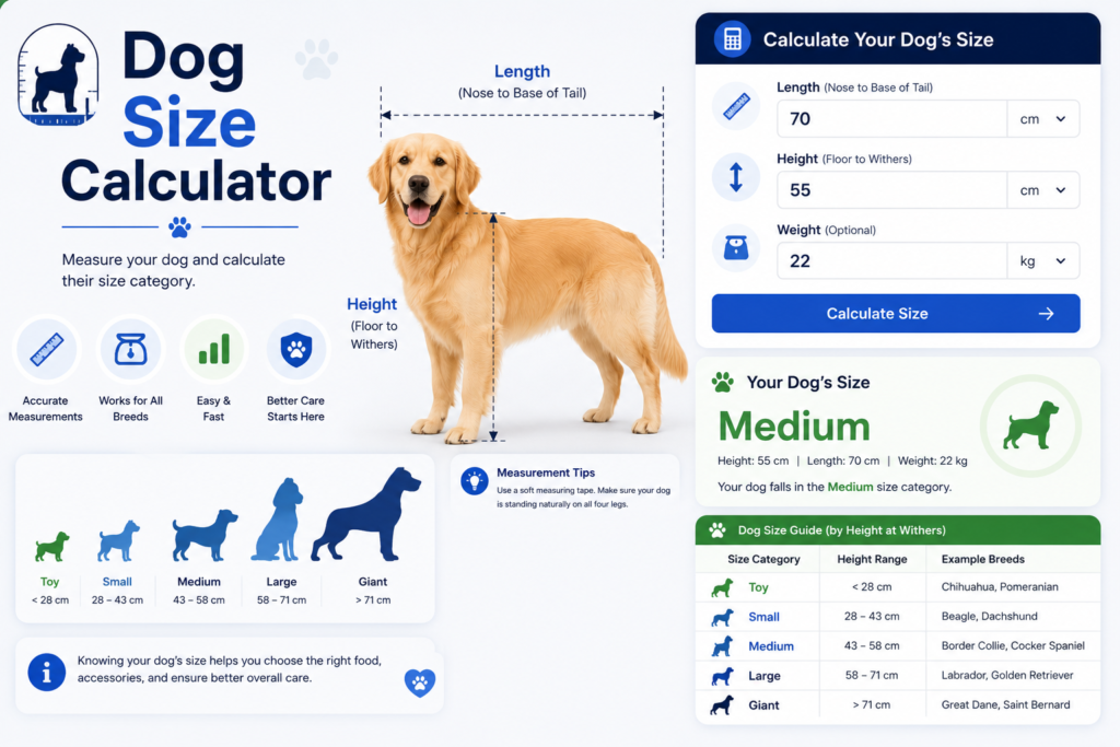 Dog Size Calculator: