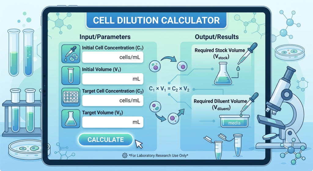 Cell Dilution Calculator